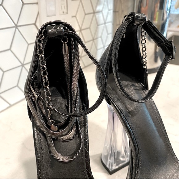 NWB Dolls Kill Poster Girl Afterparty Platform Heels - Picture 9 of 17